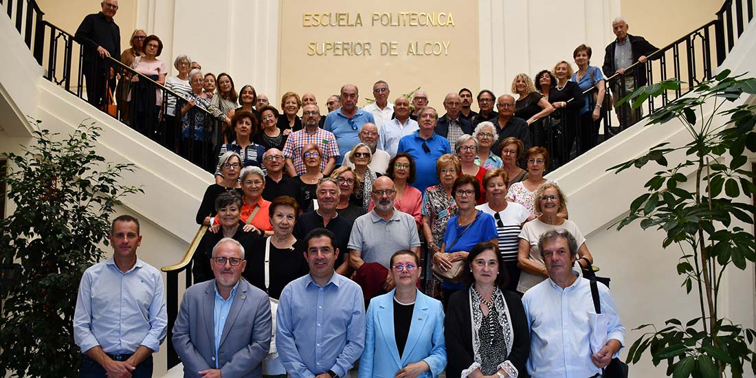 232 estudiants al curs 24/25 de la Universitat Sènior del Campus d’Alcoi de la UPV