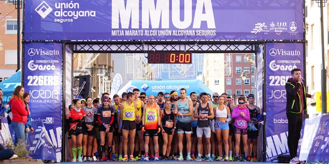 Diversitat internacional: atletes de 29 nacionalitats participen en la XIII Mitja Marató d’Alcoi